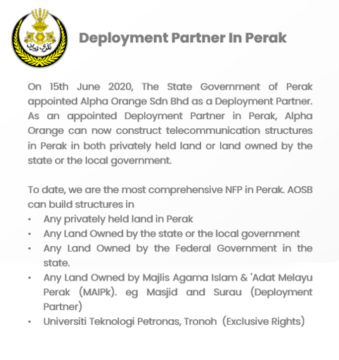 Deployment Perak